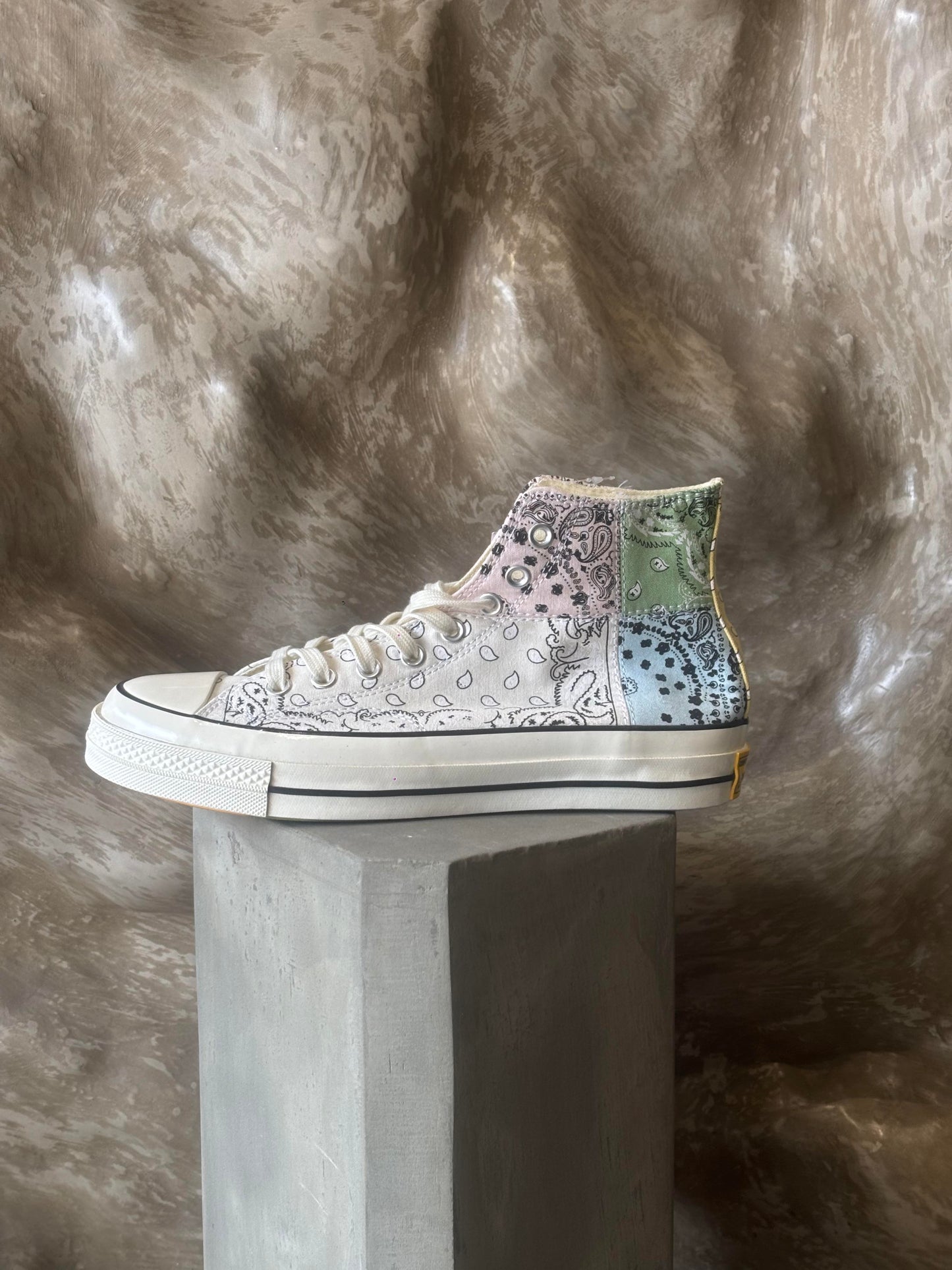 Converse Offspring x Chuck 70 High "Paisley Patchwork" sneakers