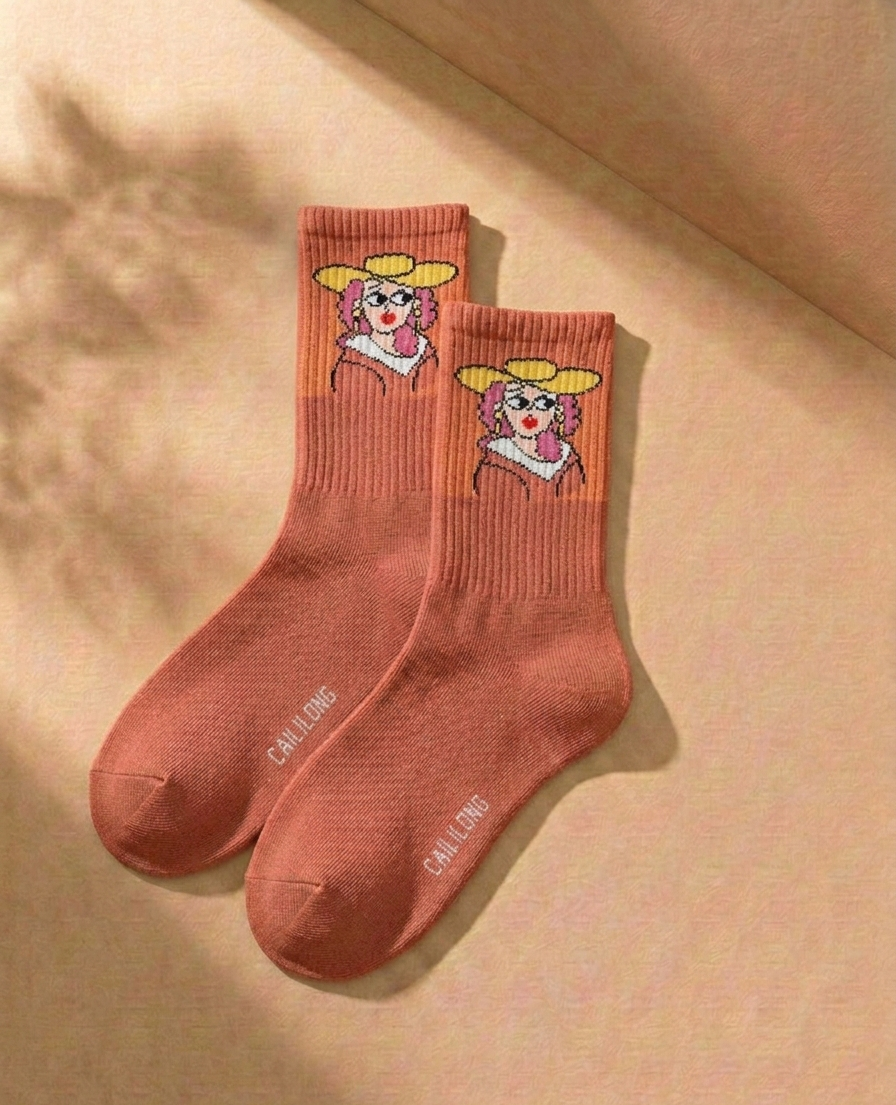 Eclectic Graphic Crew Socks — 3-Pack | Weird & Wonderful Street Drop