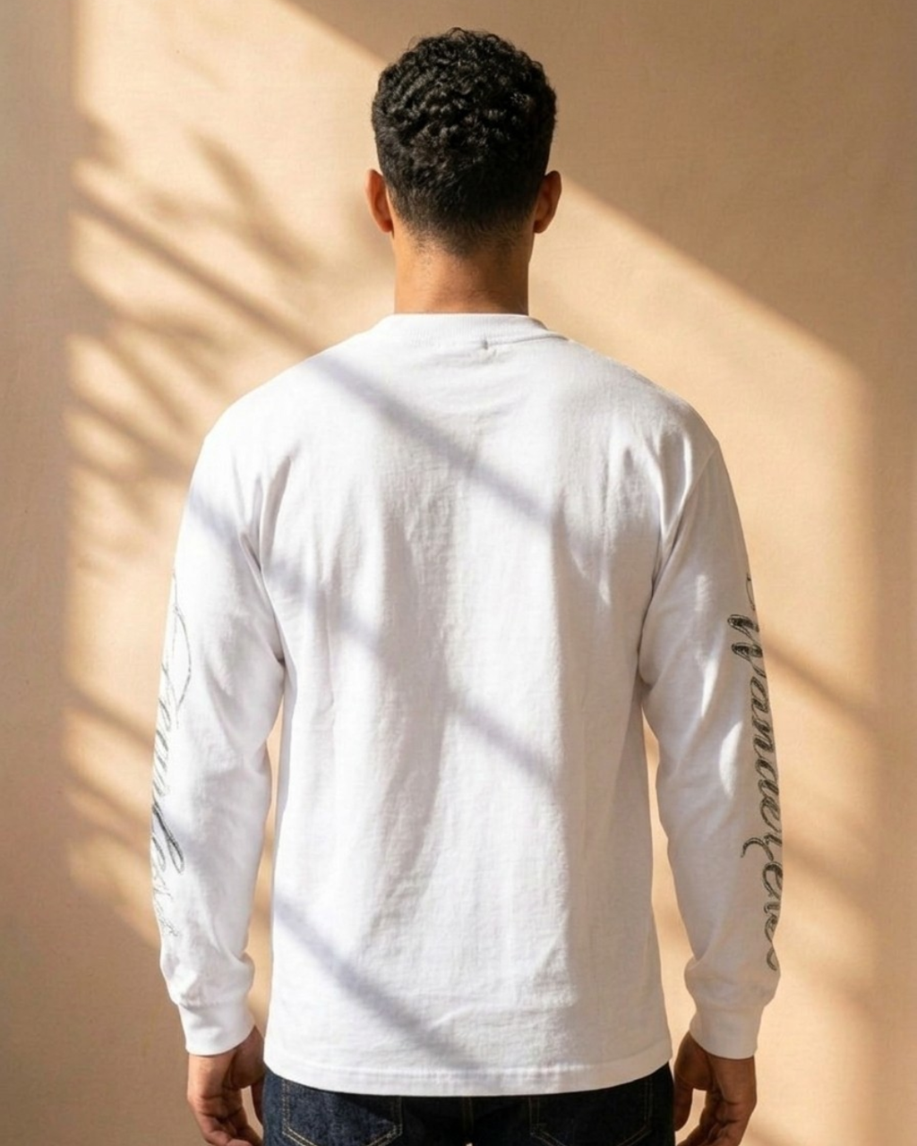 Fearless World Graphic Long Sleeve T-Shirt – Premium Streetwear by Your Brand