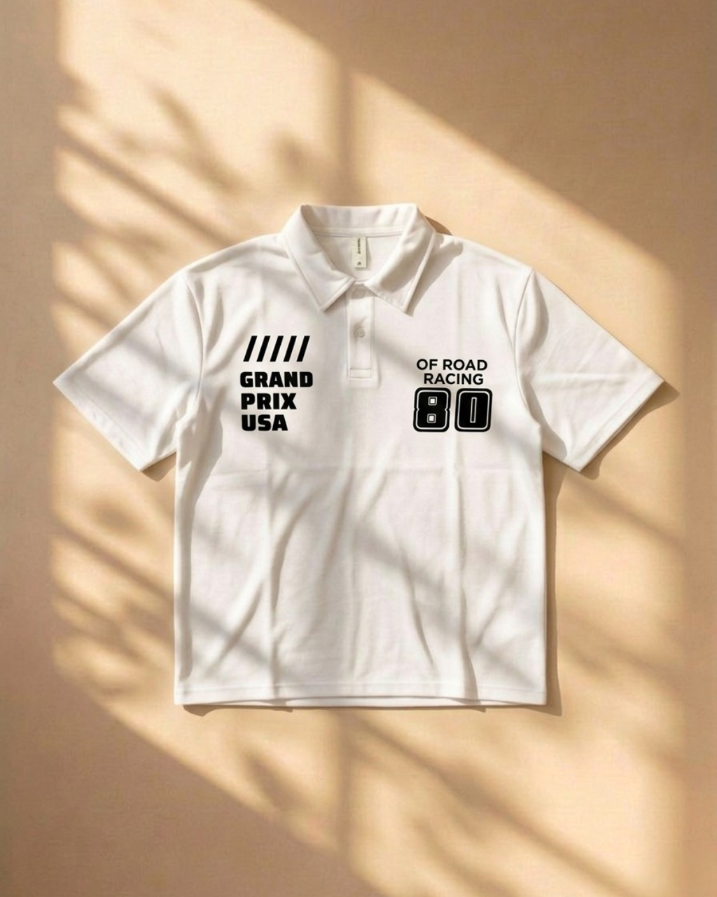Streetwear Grand Prix Racing Polo T-Shirt – Unisex Graphic Motorsport Tee