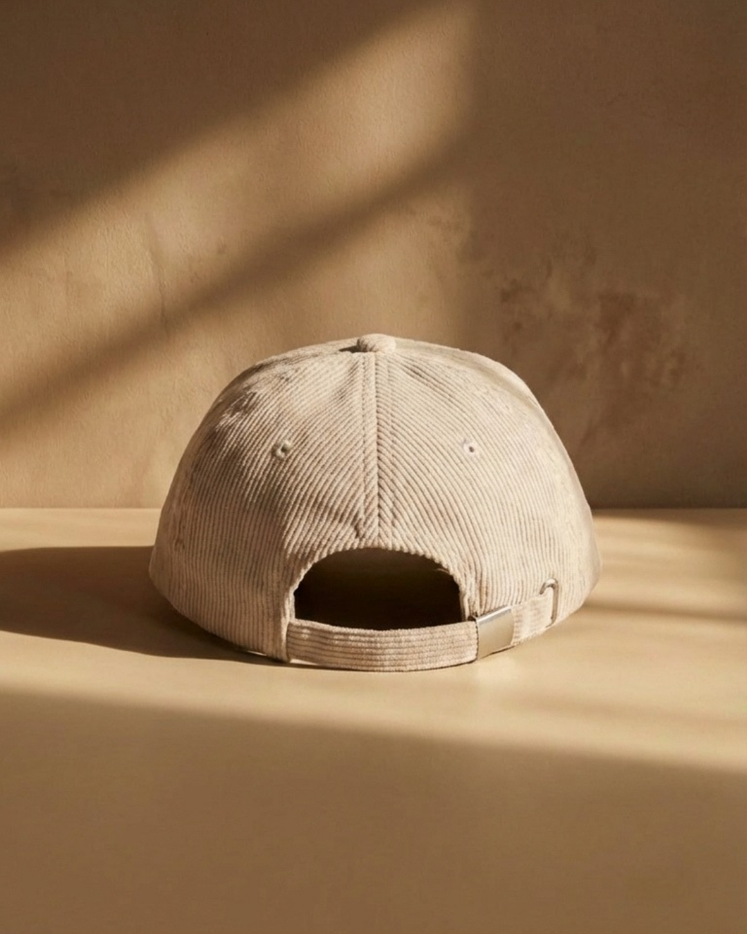 MoorMoor Corduroy bedge Streetwear Cap – Embroidered Urban Brown Baseball Hat