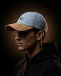 Two-Tone Streetwear Dad Cap –  “Sun Day” Embroidered Hat