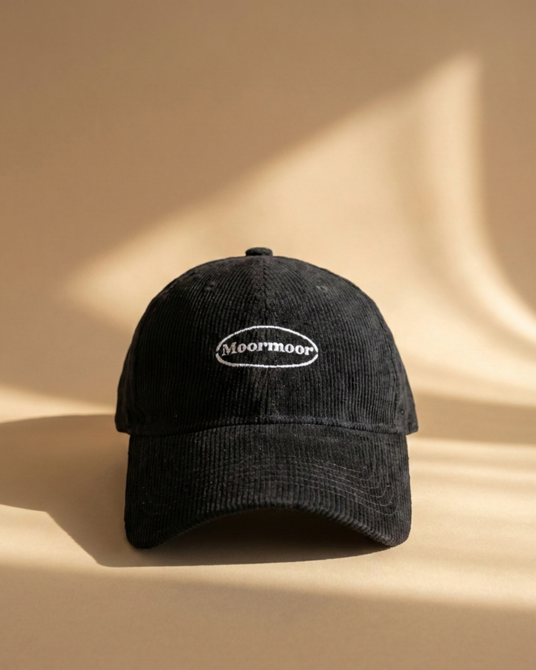 MoorMoor Corduroy Streetwear Cap – Embroidered Urban Baseball Hat