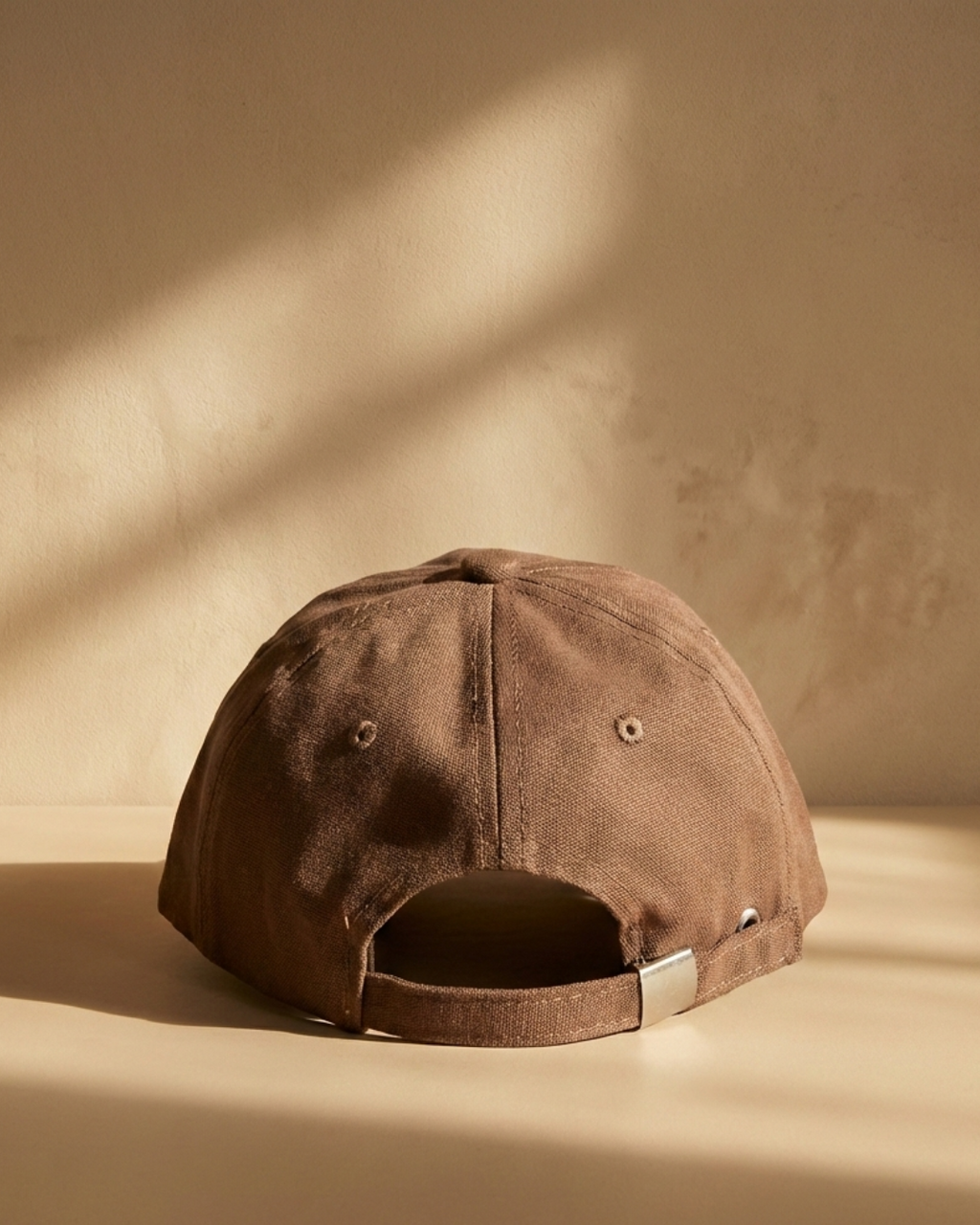 Dangerous Design Brown Streetwear Cap – Minimalist Urban Baseball Hat