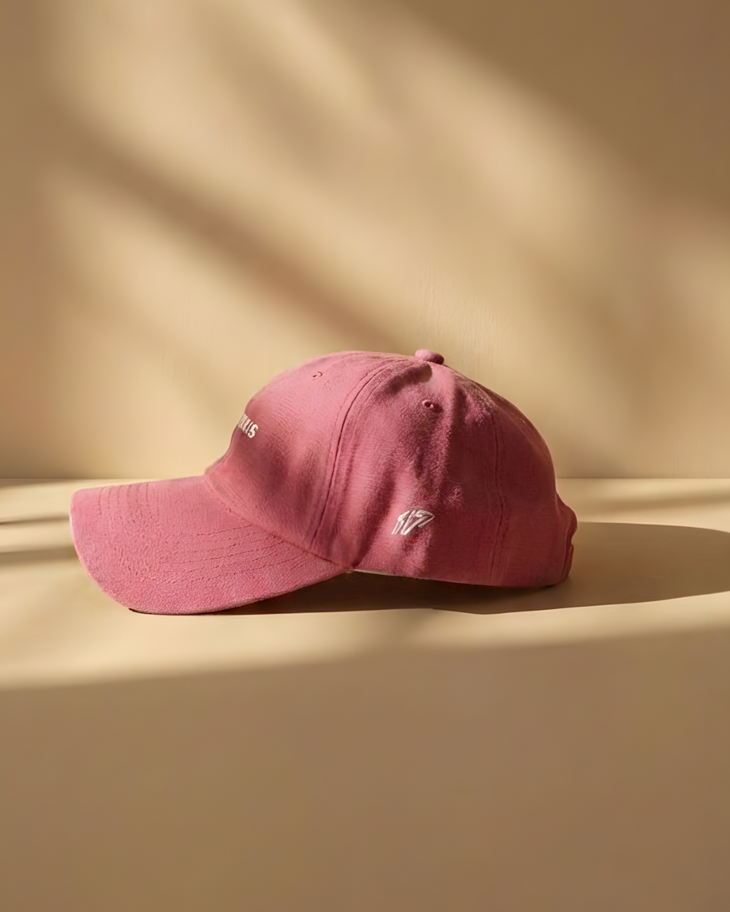 Dangerous Design Pink Streetwear Cap – Minimalist Urban Baseball Hat