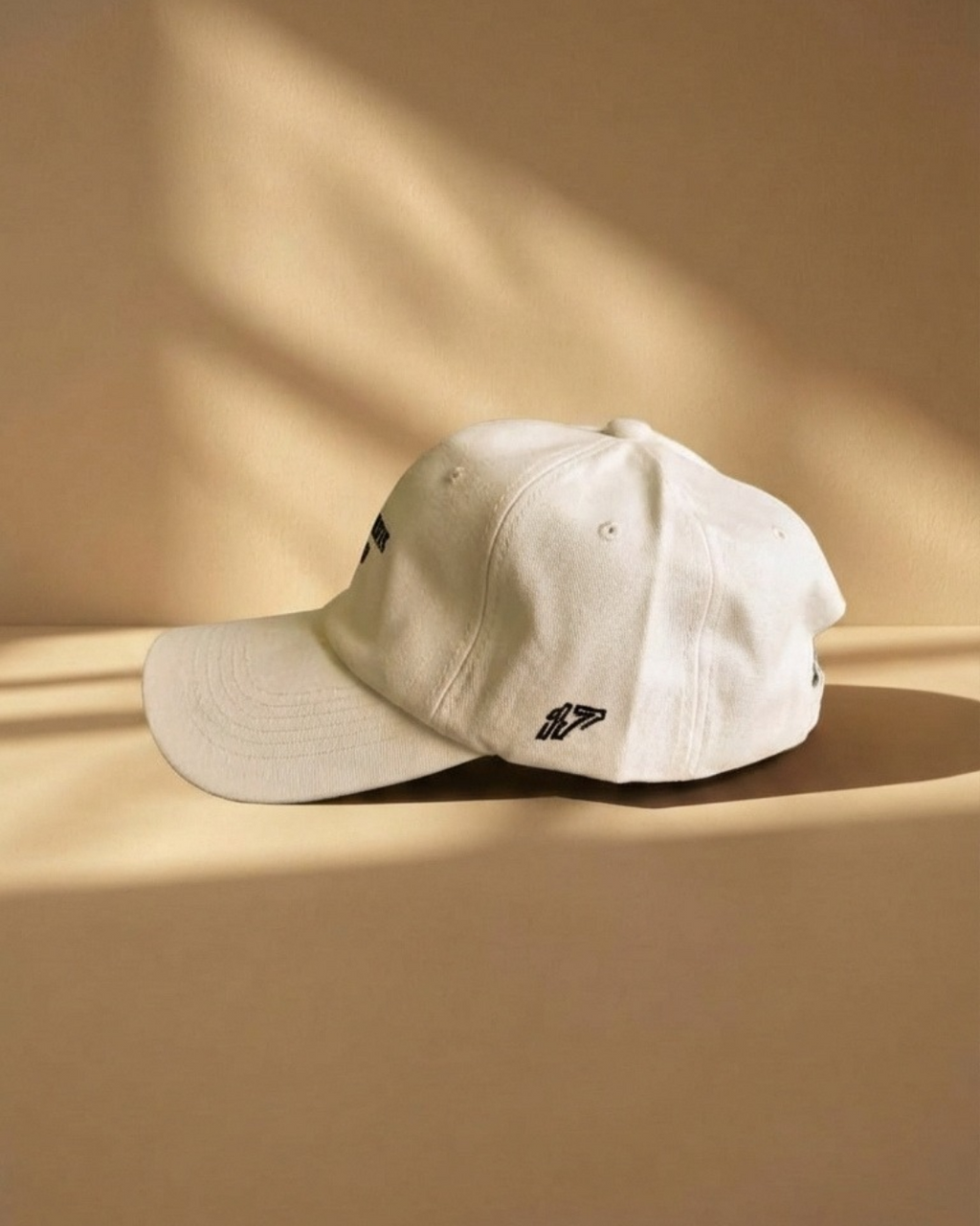 Dangerous Design Beige Dad Hat – Minimalist Urban Baseball Hat