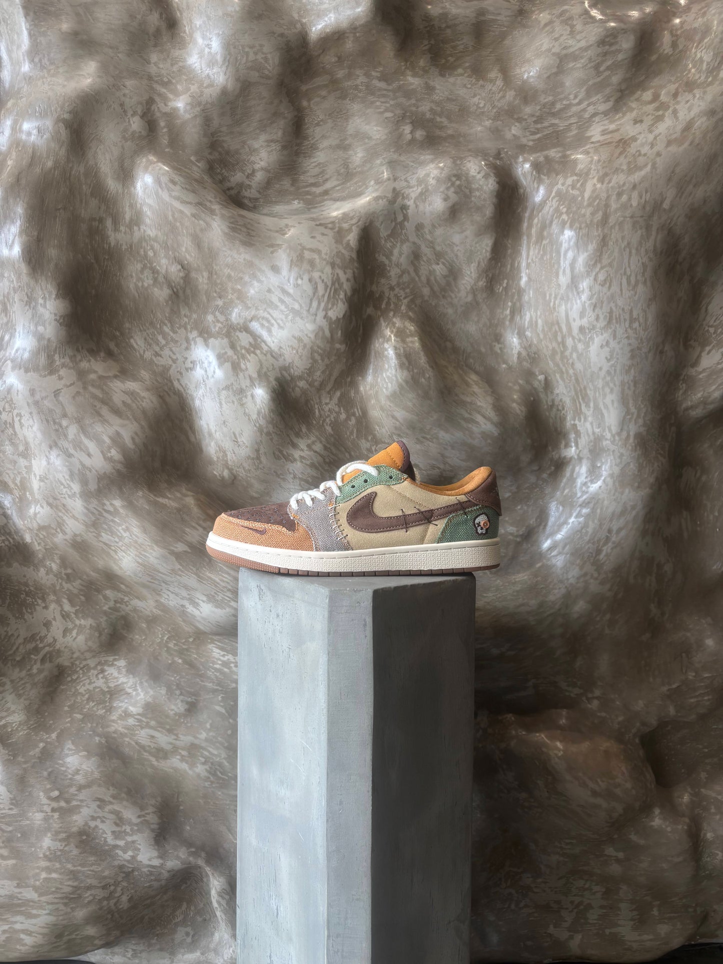 Jordan x Zion Williamson Air Jordan 1 Low OG "Voodoo" Sneakers