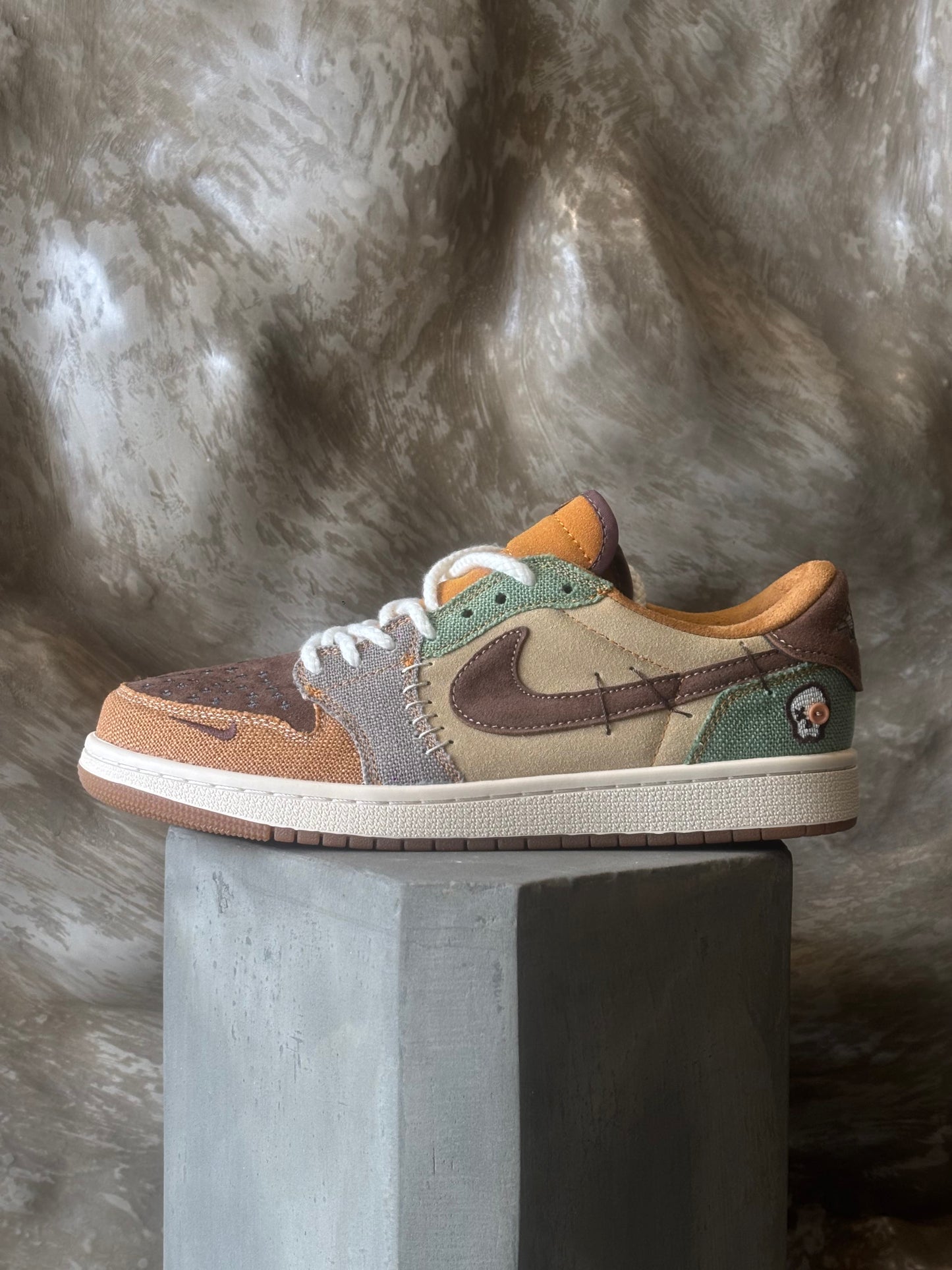 Jordan x Zion Williamson Air Jordan 1 Low OG "Voodoo" Sneakers