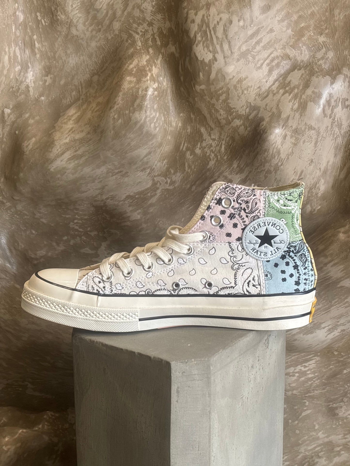 Converse Offspring x Chuck 70 High "Paisley Patchwork" sneakers