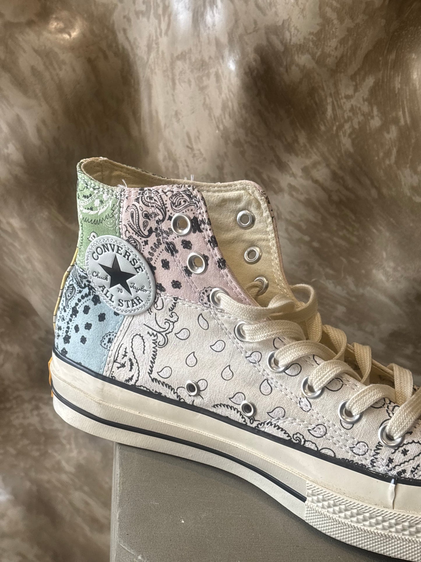 Converse Offspring x Chuck 70 High "Paisley Patchwork" sneakers